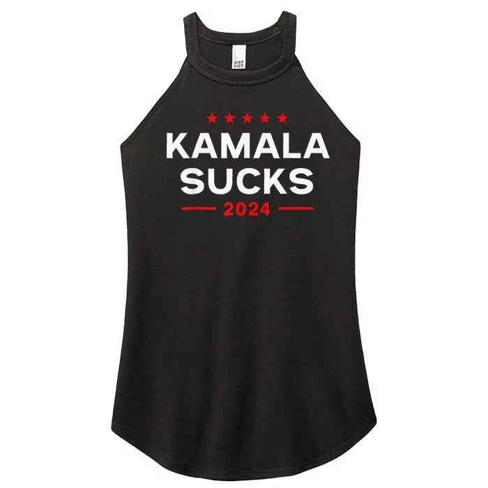 Kamala Sucks 2024 Anti Kamala Women’s Perfect Tri Rocker Tank