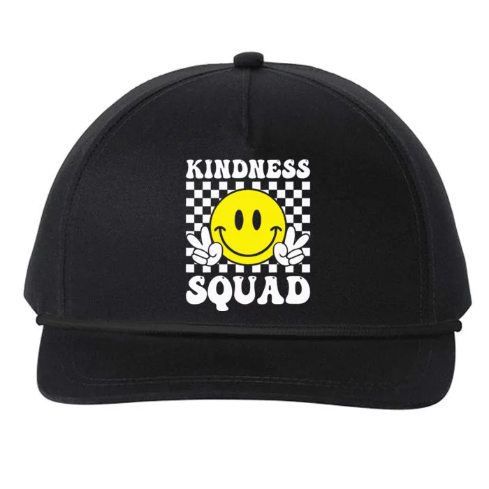 Kindness Squad Anti Bullying Unity Day Orange Snapback Five-Panel Rope Hat