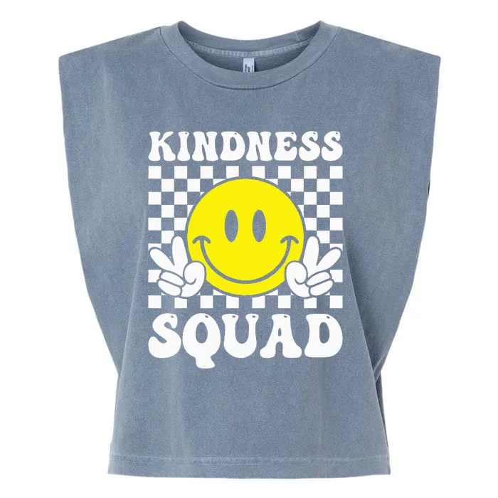 Kindness Squad Anti Bullying Unity Day Orange Garment-Dyed Women's Muscle Tee