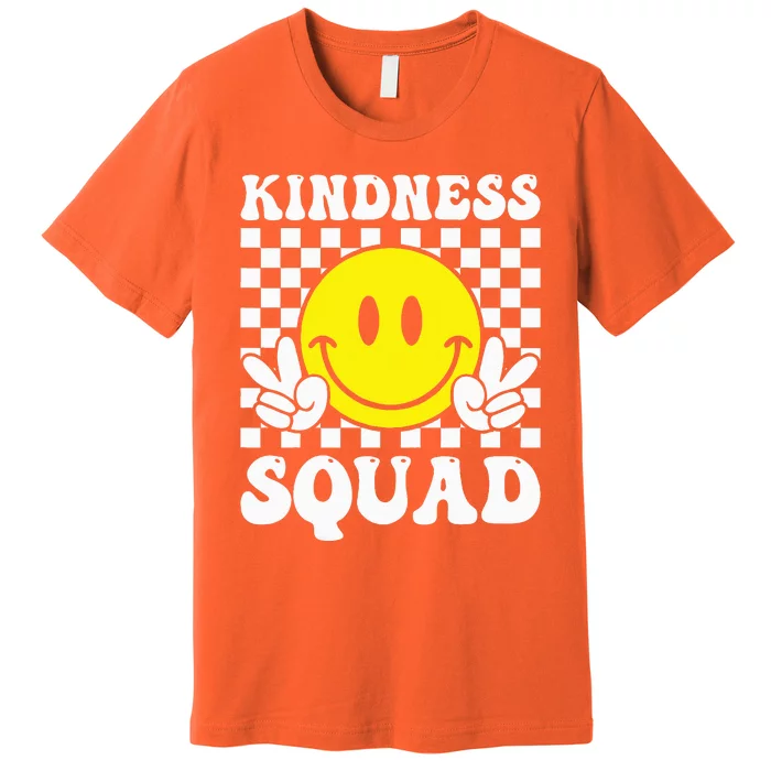 Kindness Squad Anti Bullying Unity Day Orange Premium T-Shirt