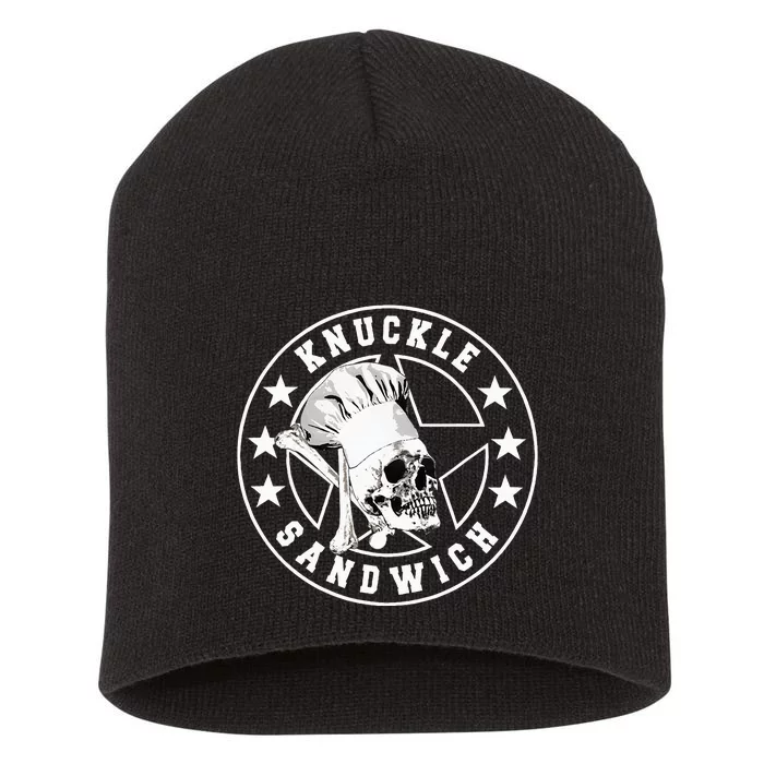 Knuckle Sandwich All Star Knockout White Short Acrylic Beanie