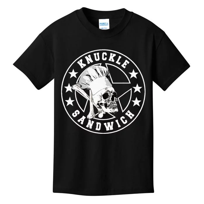 Knuckle Sandwich All Star Knockout White Kids T-Shirt