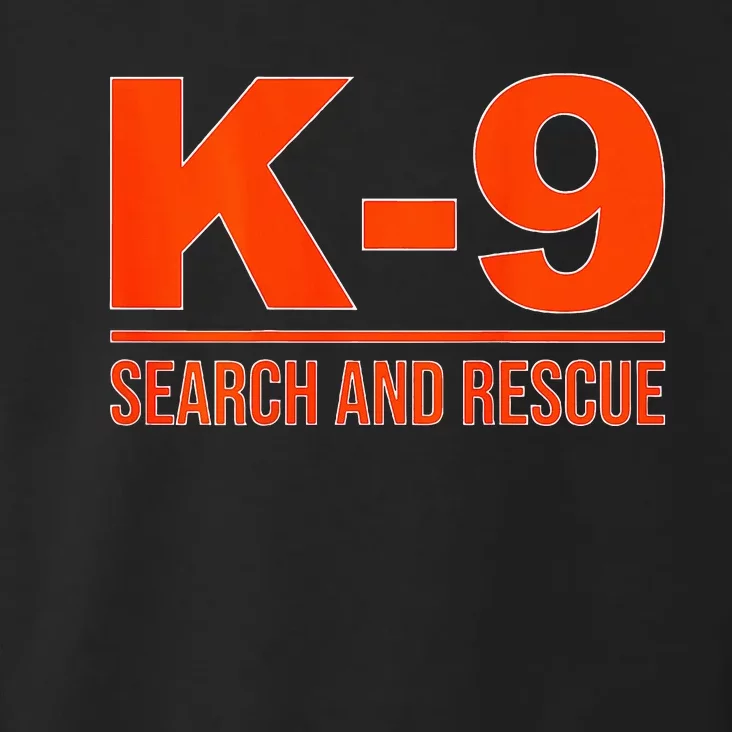 K9 Search And Rescue Sar Emergency Search Team Uniform Toddler Hoodie