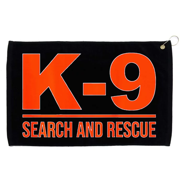 K9 Search And Rescue Sar Emergency Search Team Uniform Grommeted Golf Towel