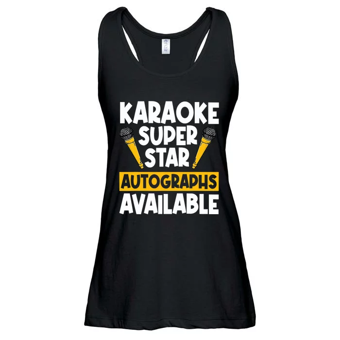 Karaoke Superstar Autographs Available KTV Singer Ladies Essential Flowy Tank