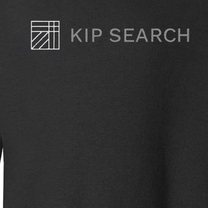 Kip Search Black And White Toddler Sweatshirt