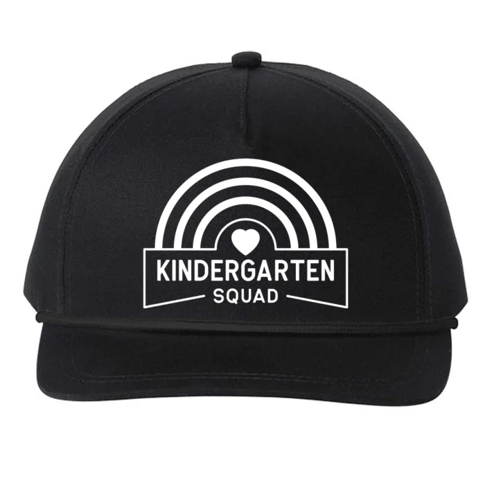 Kindergarten Squad Back To School Snapback Five-Panel Rope Hat