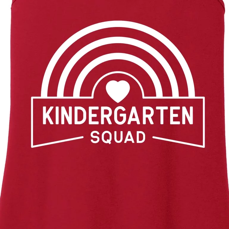 Kindergarten Squad Back To School Ladies Essential Tank