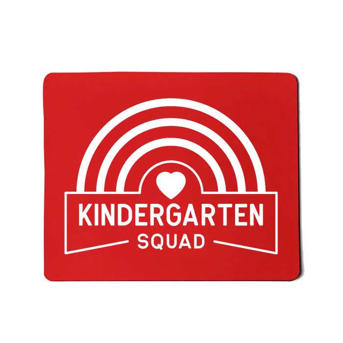 Kindergarten Squad Back To School Mousepad