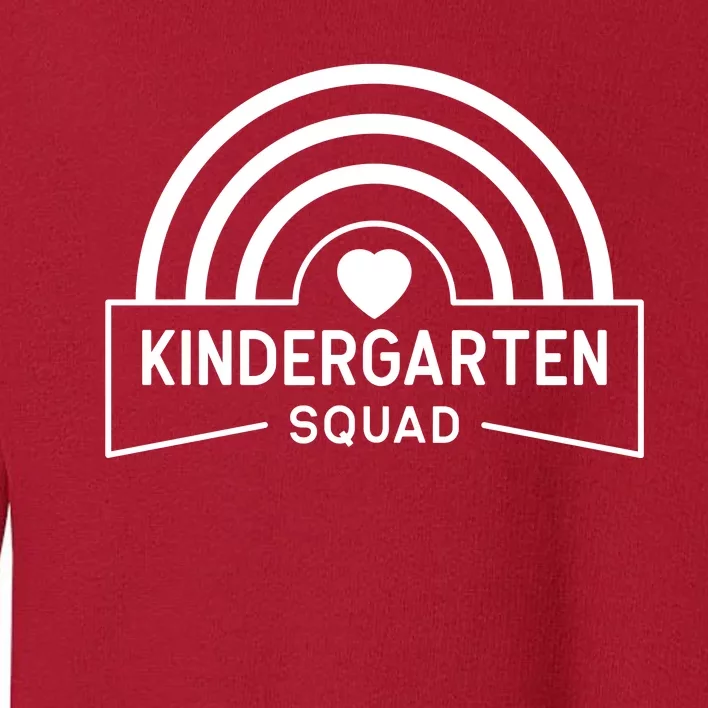 Kindergarten Squad Back To School Toddler Sweatshirt