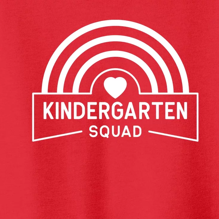 Kindergarten Squad Back To School Toddler T-Shirt