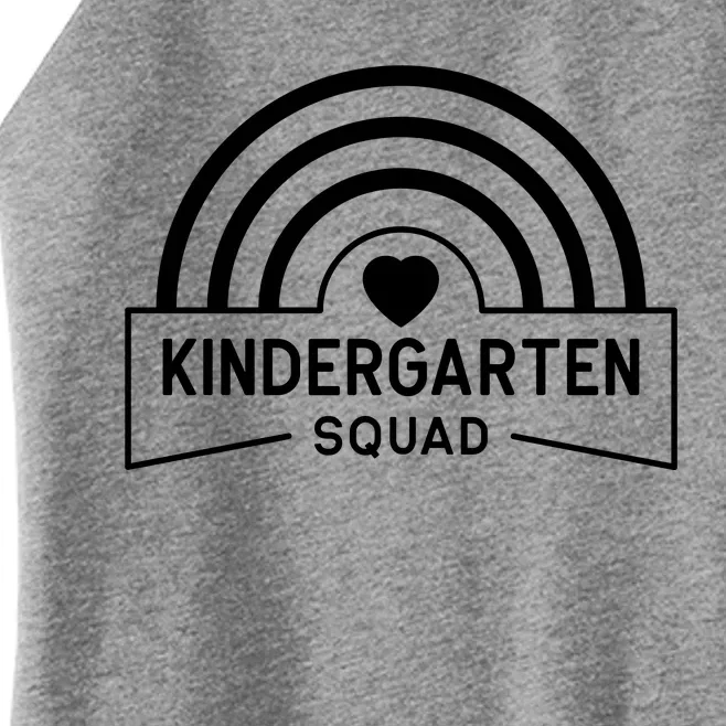 Kindergarten Squad Back To School Women’s Perfect Tri Rocker Tank