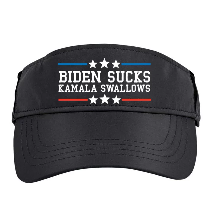 Kamala Swallows Biden Sucks Adult Drive Performance Visor