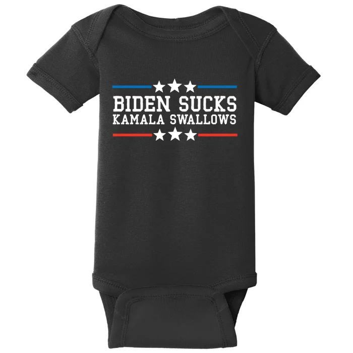 Kamala Swallows Biden Sucks Baby Bodysuit