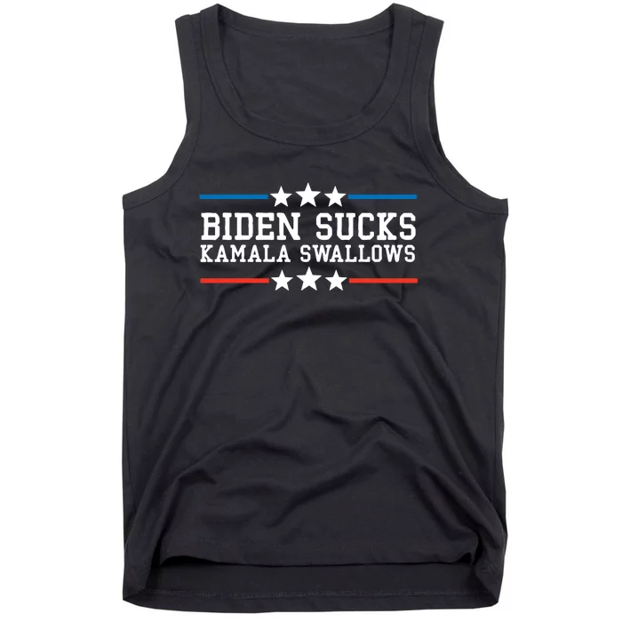 Kamala Swallows Biden Sucks Tank Top