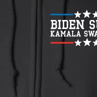 Kamala Swallows Biden Sucks Full Zip Hoodie