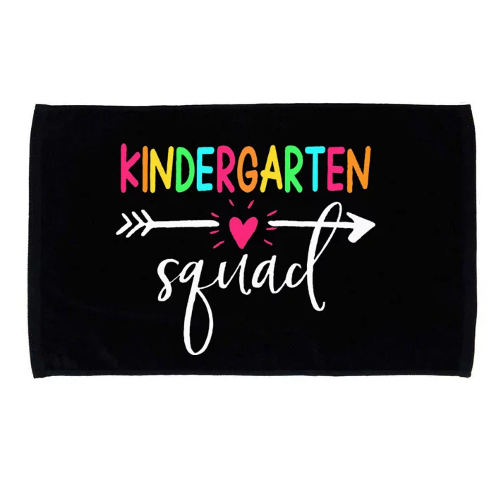 Kindergarten Squad Back To School Team Teacher Student Microfiber Hand Towel