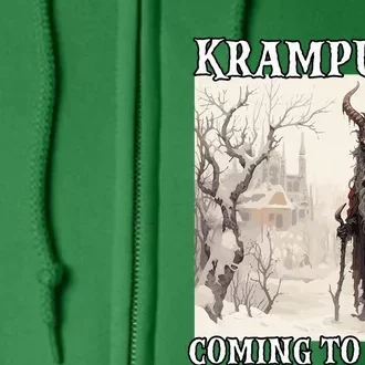 Krampus Santa Claus T Bavarian Legendary Figure Kramperl Full Zip Hoodie