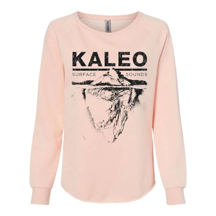 Kaleo Surface Crest Womens California Wash Sweatshirt