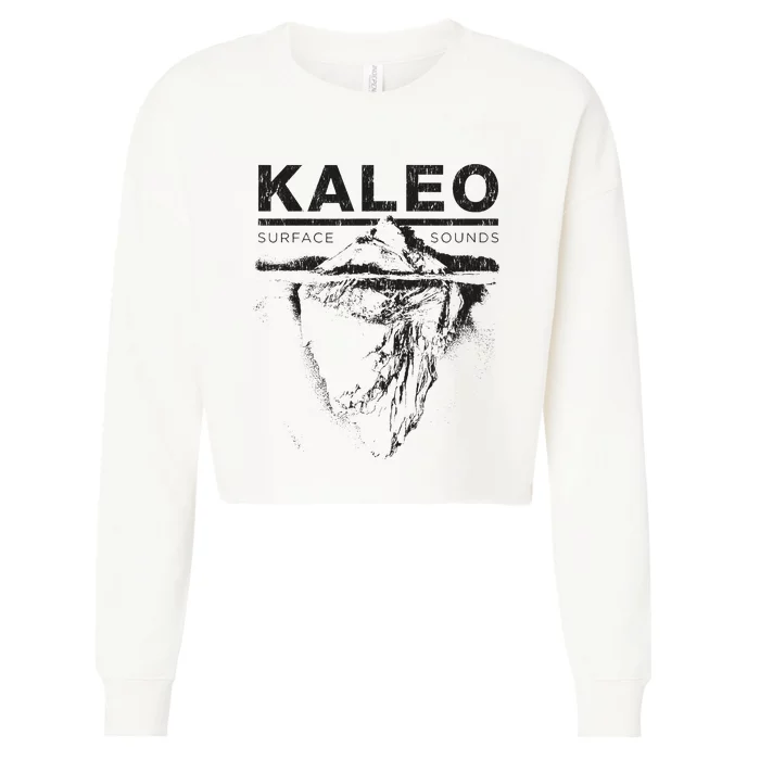 Kaleo Surface Crest Cropped Pullover Crew