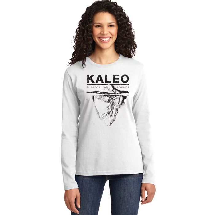 Kaleo Surface Crest Ladies Long Sleeve Shirt