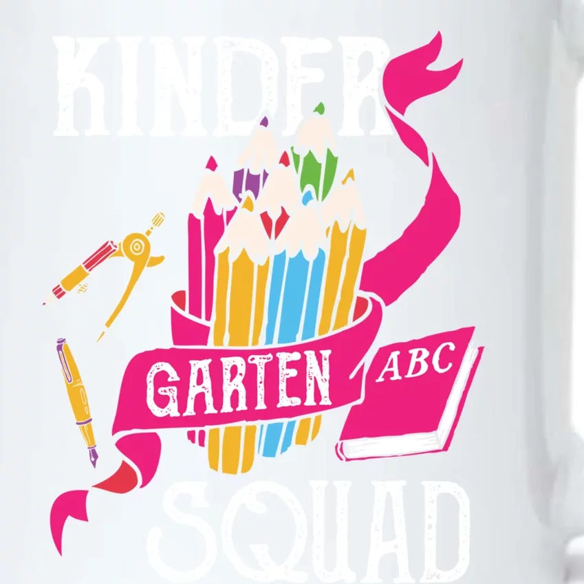 Kindergarten Squad Cute Kindergarten Funny Gift Black Color Changing Mug