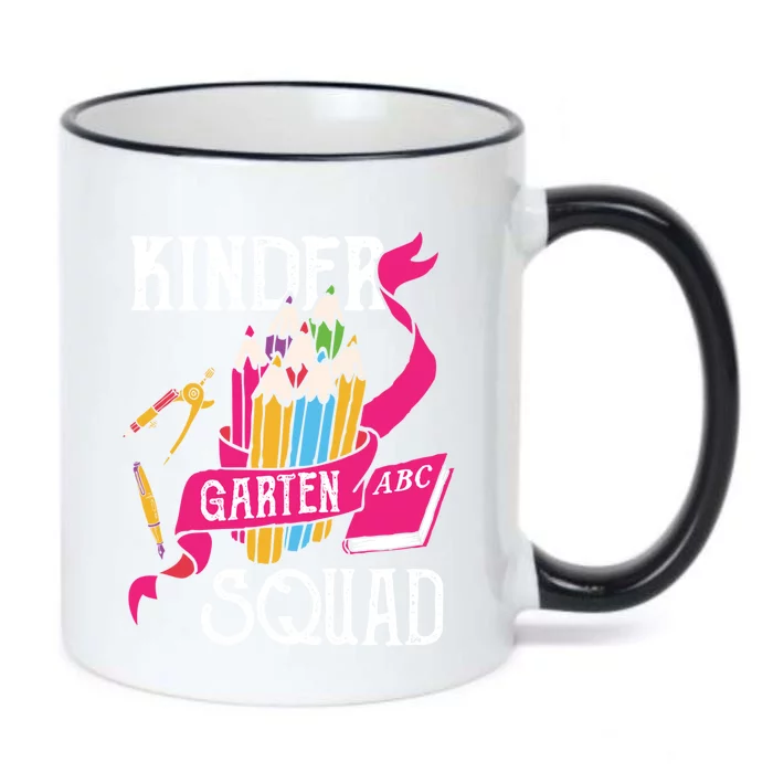 Kindergarten Squad Cute Kindergarten Funny Gift Black Color Changing Mug