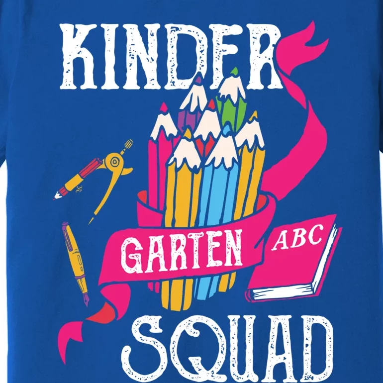 Kindergarten Squad Cute Kindergarten Funny Gift Premium T-Shirt