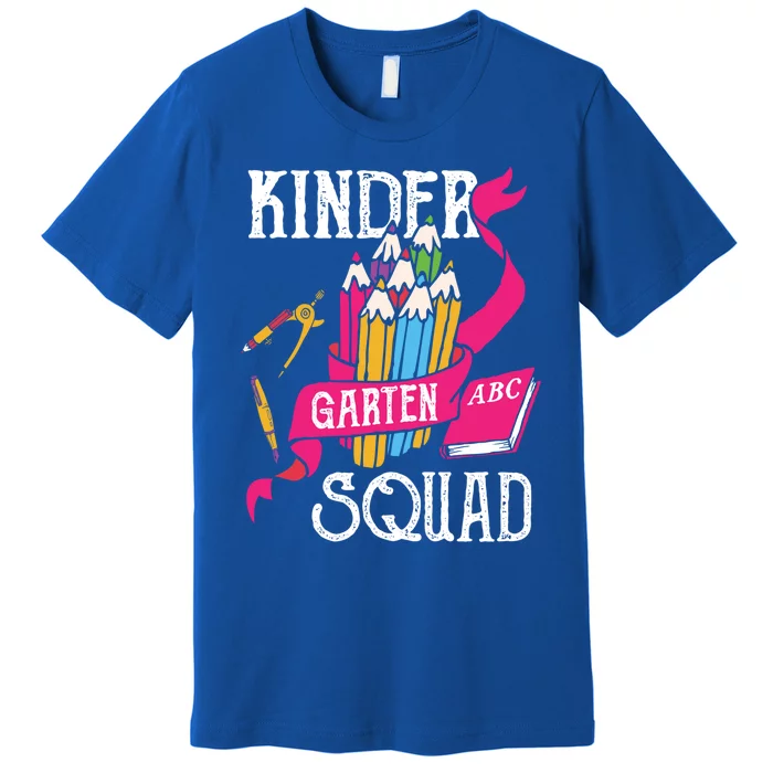 Kindergarten Squad Cute Kindergarten Funny Gift Premium T-Shirt