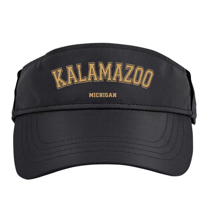 Kalamazoo Sports College Style On Kalamazoo Adult Drive Performance Visor