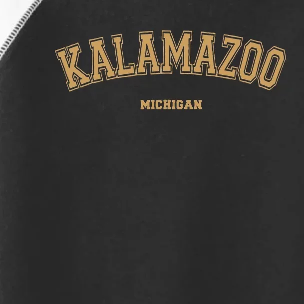 Kalamazoo Sports College Style On Kalamazoo Toddler Fine Jersey T-Shirt