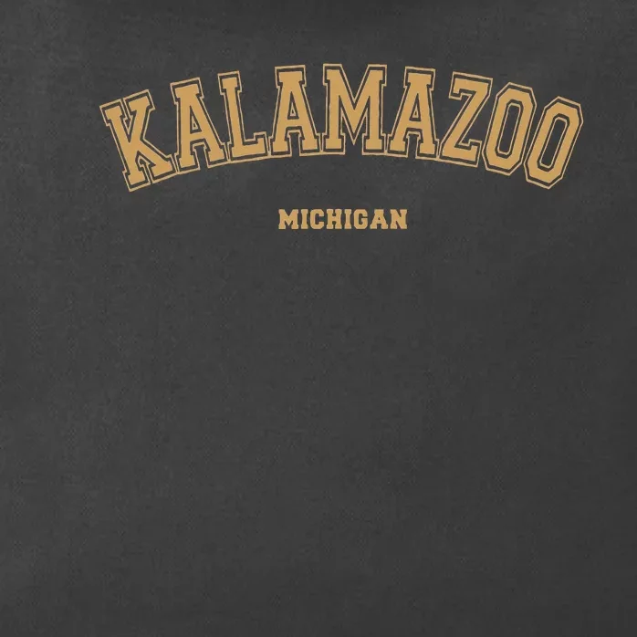 Kalamazoo Sports College Style On Kalamazoo Zip Tote Bag