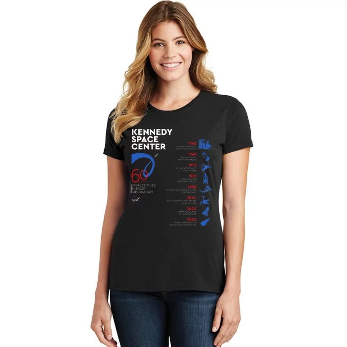 Kennedy Space Center 60th Anniversary Educational Women's T-Shirt