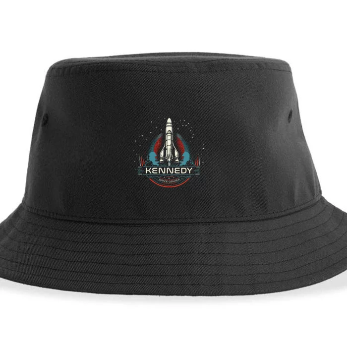 Kennedy Space Center Merritt Island Florida Shuttle Sustainable Bucket Hat