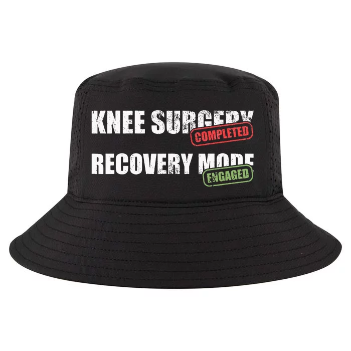 Knee Surgery Completed Recovery Mode Knee Replacement Cool Comfort Performance Bucket Hat