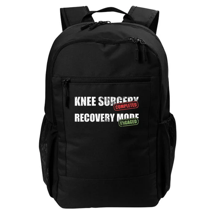 Knee Surgery Completed Recovery Mode Knee Replacement Daily Commute Backpack