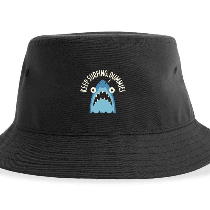 Keep Surfing Dummies Sustainable Bucket Hat