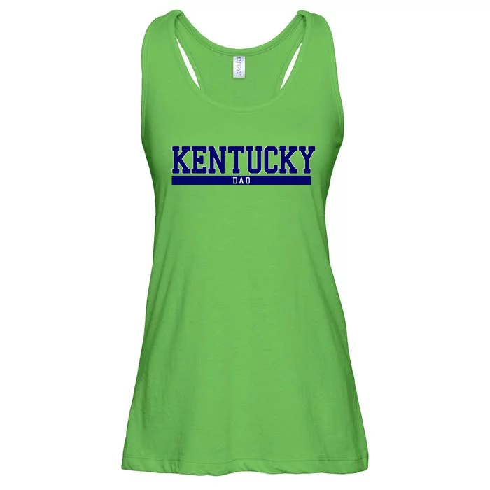 Kentucky State Dad Sports Ladies Essential Flowy Tank