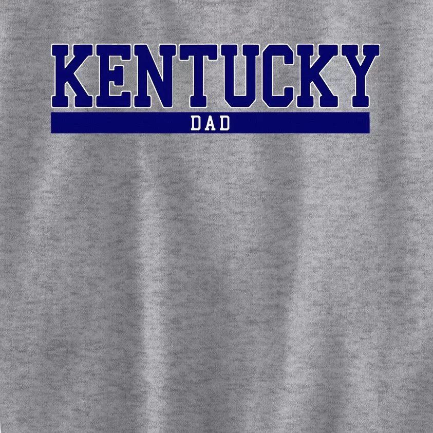 Kentucky State Dad Sports Kids Sweatshirt