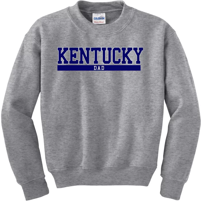 Kentucky State Dad Sports Kids Sweatshirt