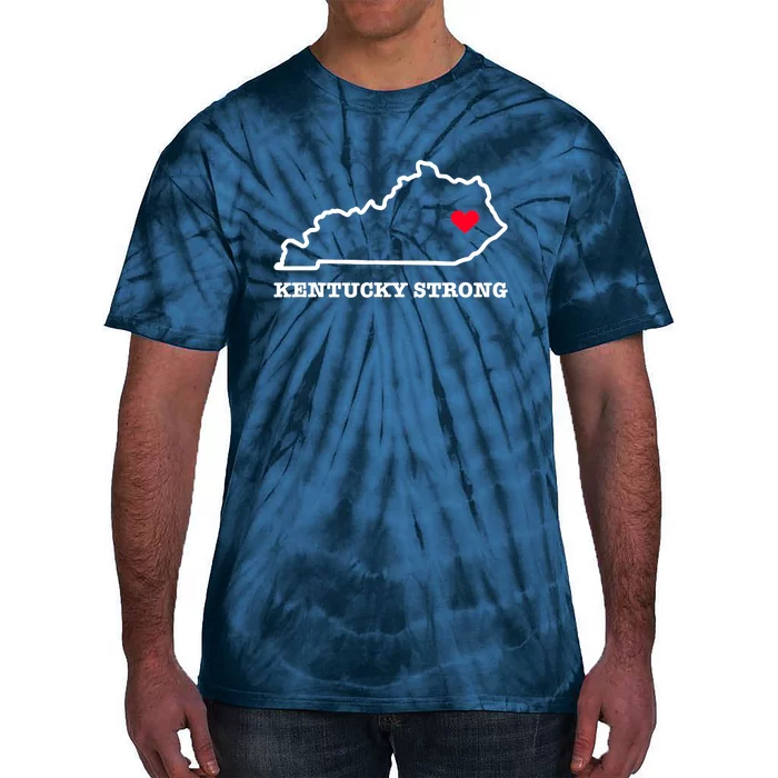 Kentucky Strong Eastern Kentucky Has My Heart Tie-Dye T-Shirt