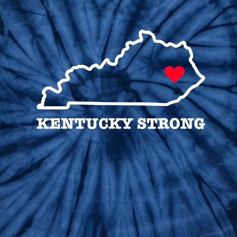 Kentucky Strong Eastern Kentucky Has My Heart Tie-Dye T-Shirt