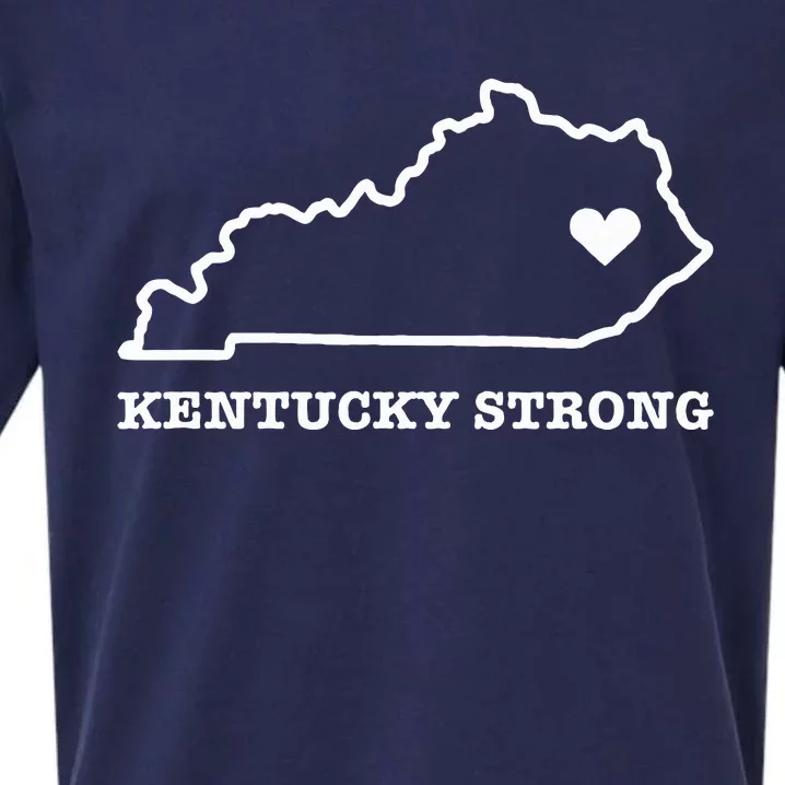 Kentucky Strong Eastern Kentucky Has My Heart Sueded Cloud Jersey T-Shirt