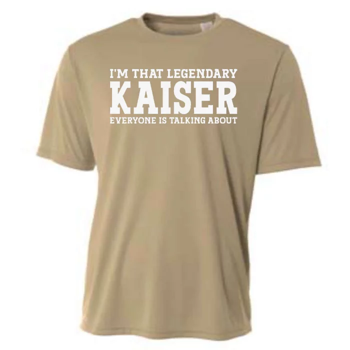 Kaiser Surname Funny Team Family Last Name Kaiser Cooling Performance Crew T-Shirt