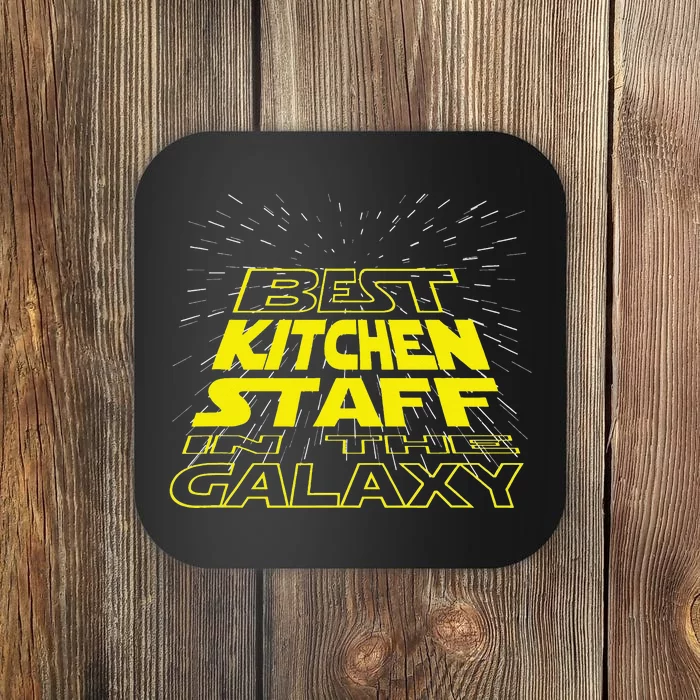 Kitchen Staff Funny Cool Galaxy Job Coaster