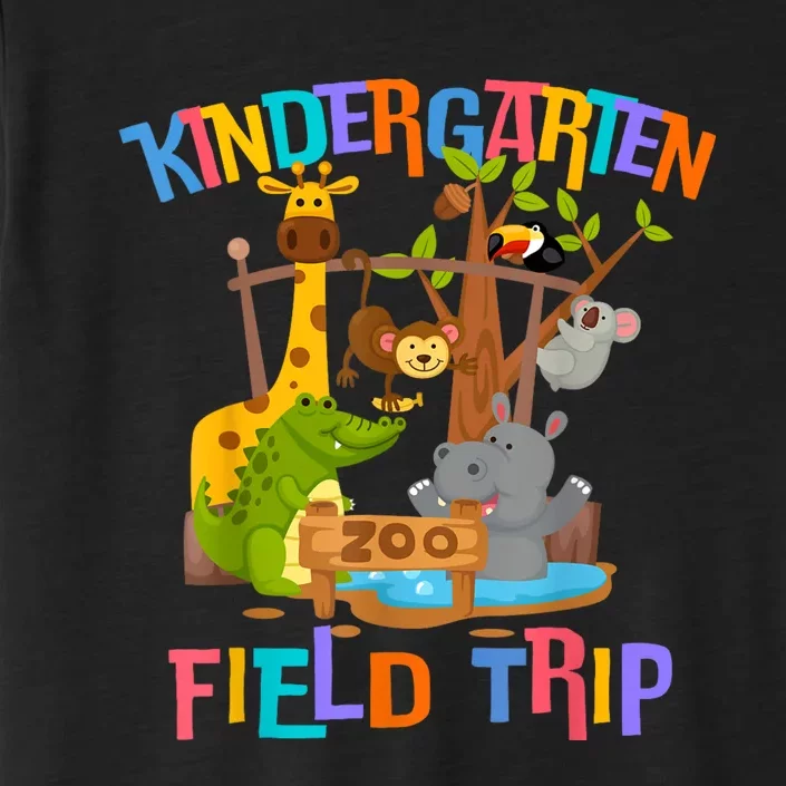 Kindergarten School Field Day Trip Squad 2024 Zoo Animal ChromaSoft Performance T-Shirt