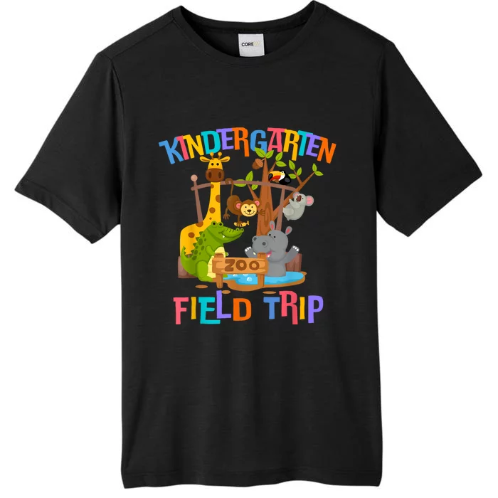 Kindergarten School Field Day Trip Squad 2024 Zoo Animal ChromaSoft Performance T-Shirt