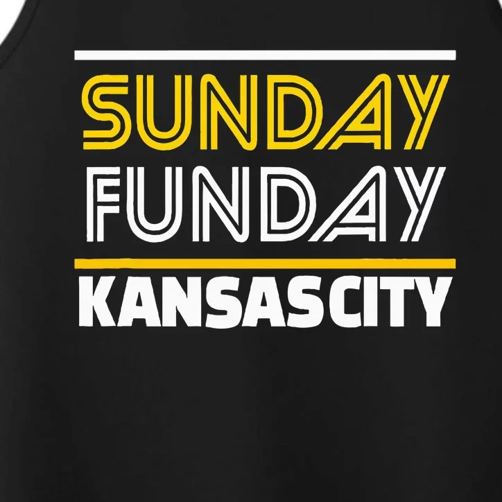 Kc Sunday Funday Kansas City Sunday Funday Performance Tank