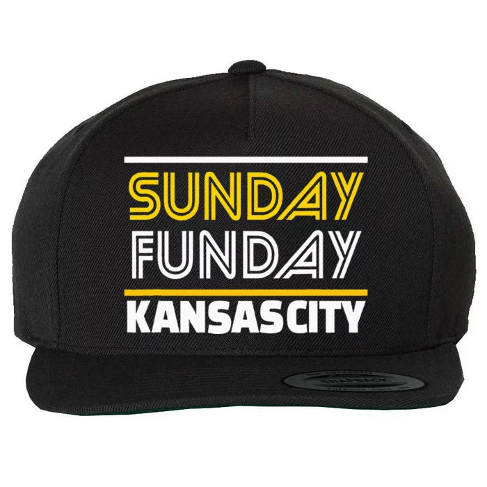 Kc Sunday Funday Kansas City Sunday Funday Wool Snapback Cap