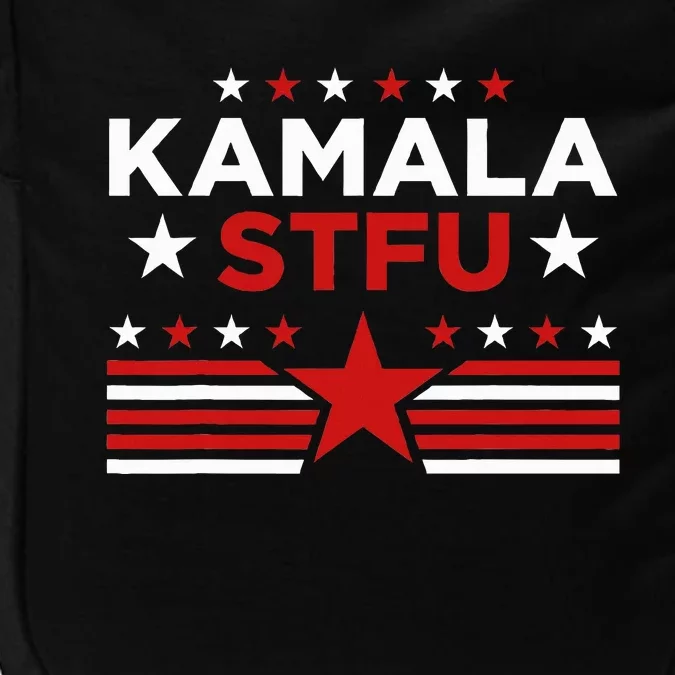 Kamala Stfu Funny Kamala Harris Usa Flag Impact Tech Backpack